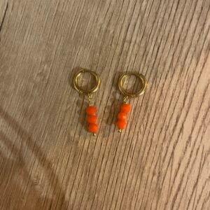 Boucles d'oreilles perles facettées